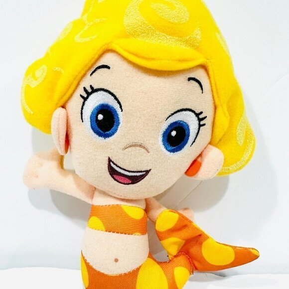 Bubble Guppies 2014 Deema 9” Plush Nick Jr Fisher-Price Mattel Viacom HTF Rare - Picture 2 of 6